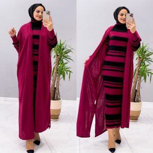 Triko yelekli takım