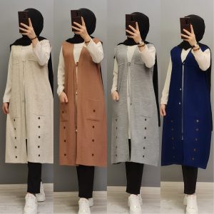 Yeni model cepli tiriko yelek.