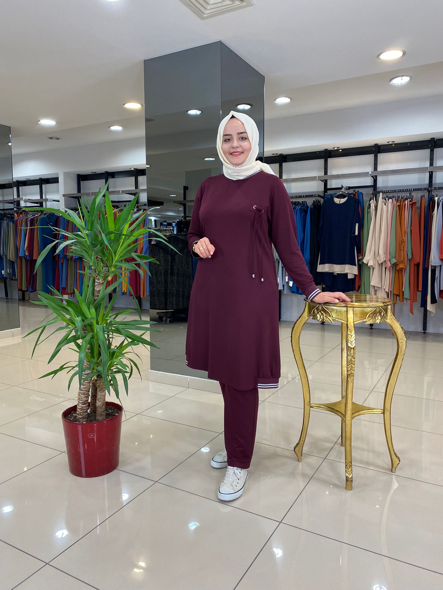 Büyük beden takım iki iplik kumaş - Görsel 11