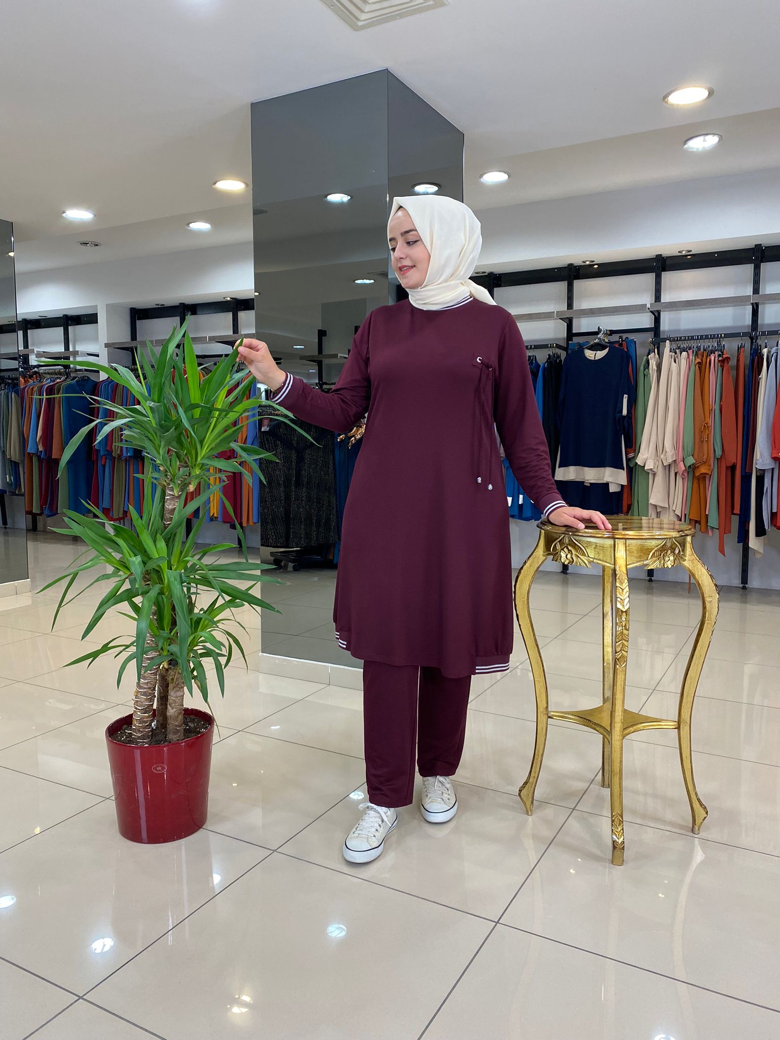 Büyük beden takım iki iplik kumaş - Görsel 10