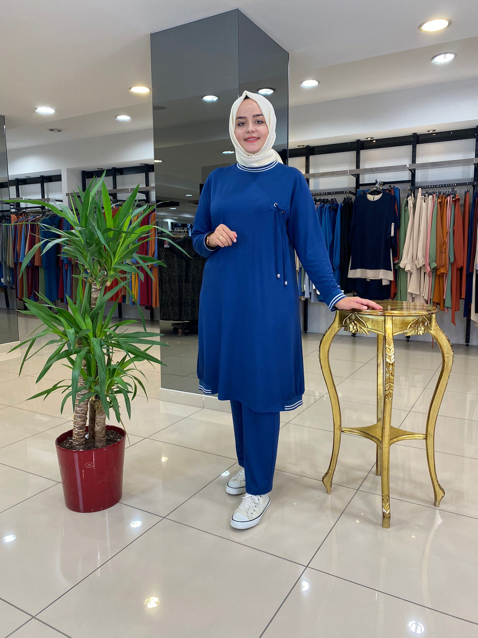 Büyük beden takım iki iplik kumaş - Görsel 7