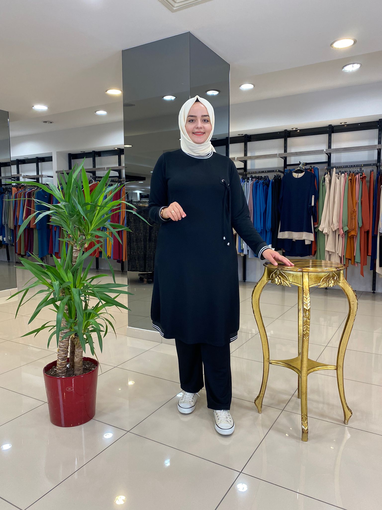 Büyük beden takım iki iplik kumaş - Görsel 6