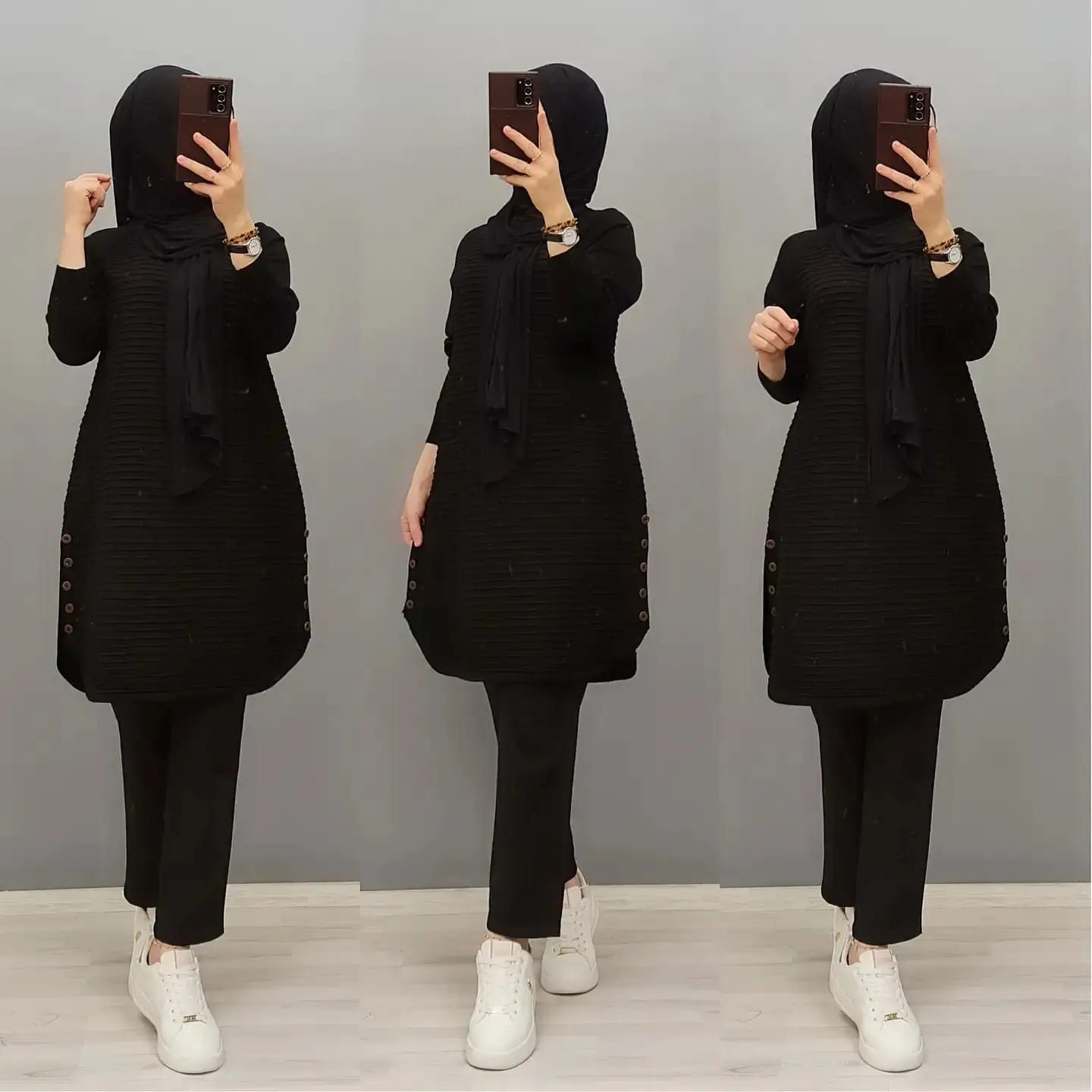 Triko Kumaş tunik - Görsel 6