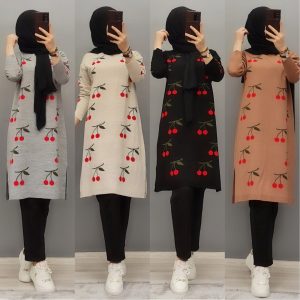 Kiraz triko tunik