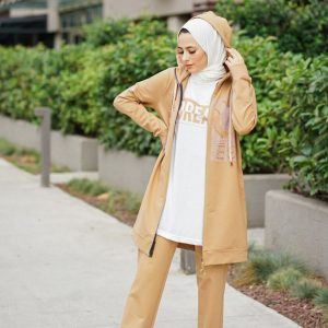 Üçlü fermuarlı spor takım