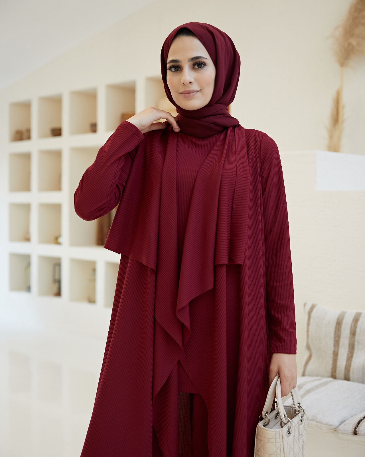 Üçlü kaşkorse tunik takım - Görsel 9