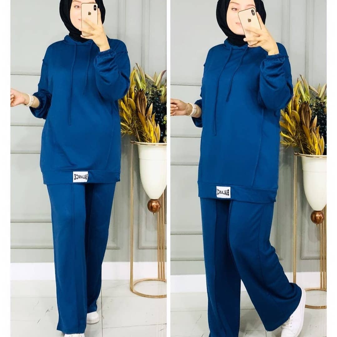 Spor mevsimlik tunik pantolon takım - Görsel 2