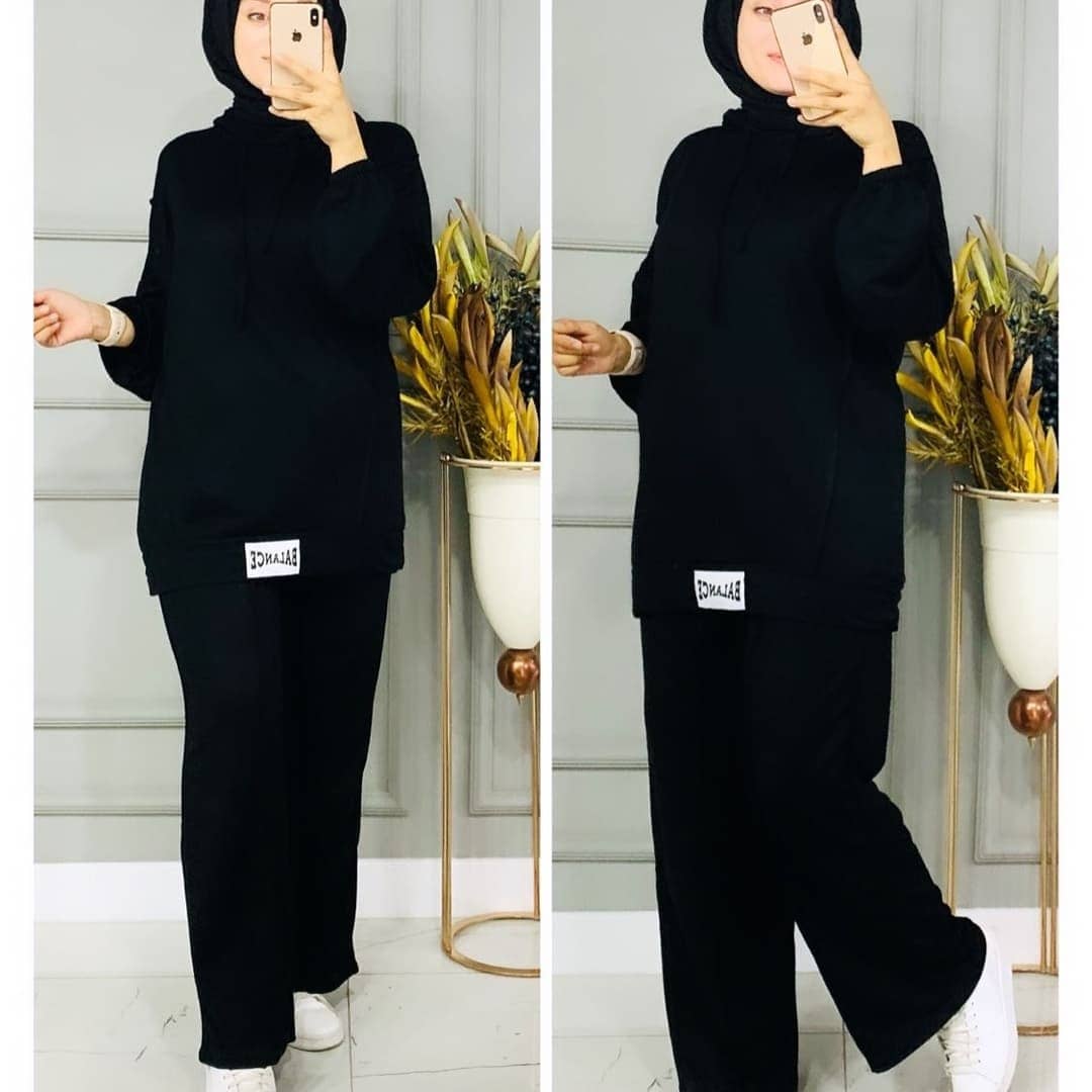Spor mevsimlik tunik pantolon takım - Görsel 3