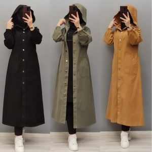 Kot düğmeli Trenç