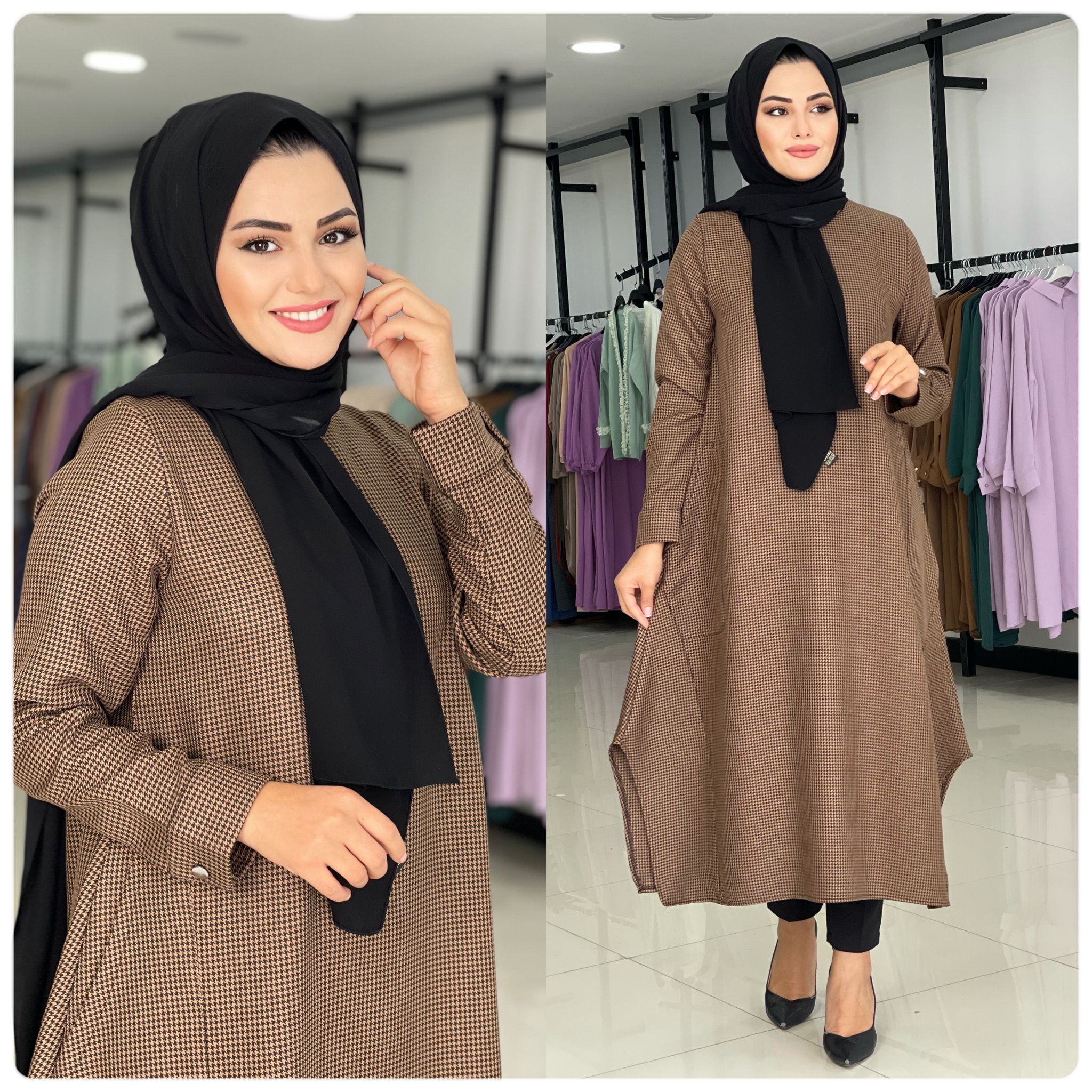 Kazayağı salaş tunik - Görsel 6