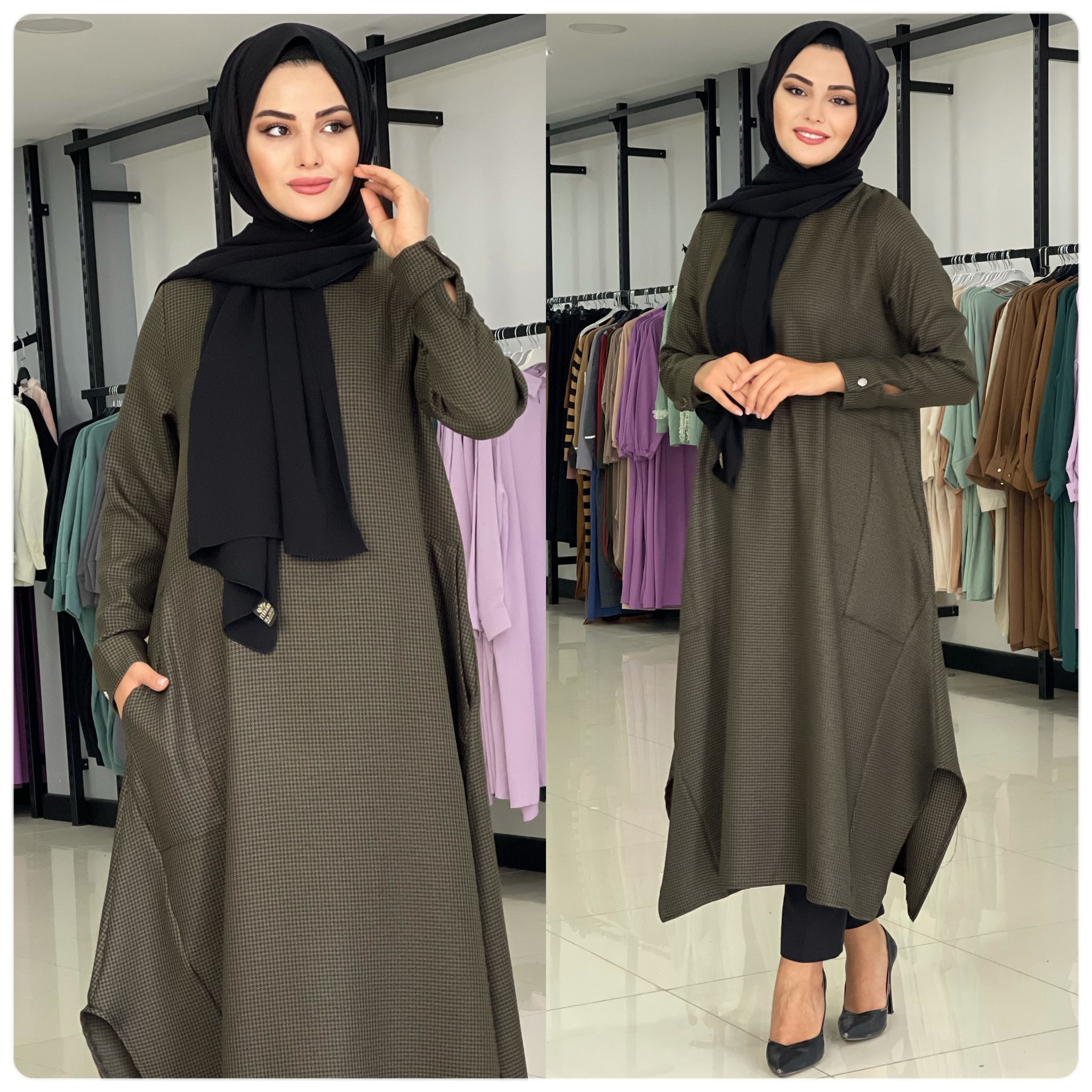 Kazayağı salaş tunik - Görsel 3