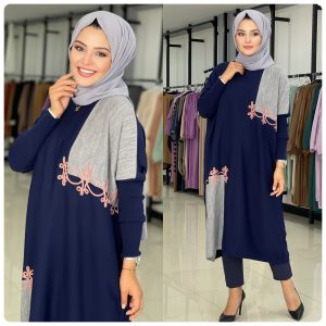 Salaş büyük beden triko tunik