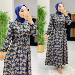 Büyük beden elbise krep kumaş