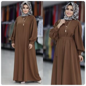 Ayrobin büyük beden ferace