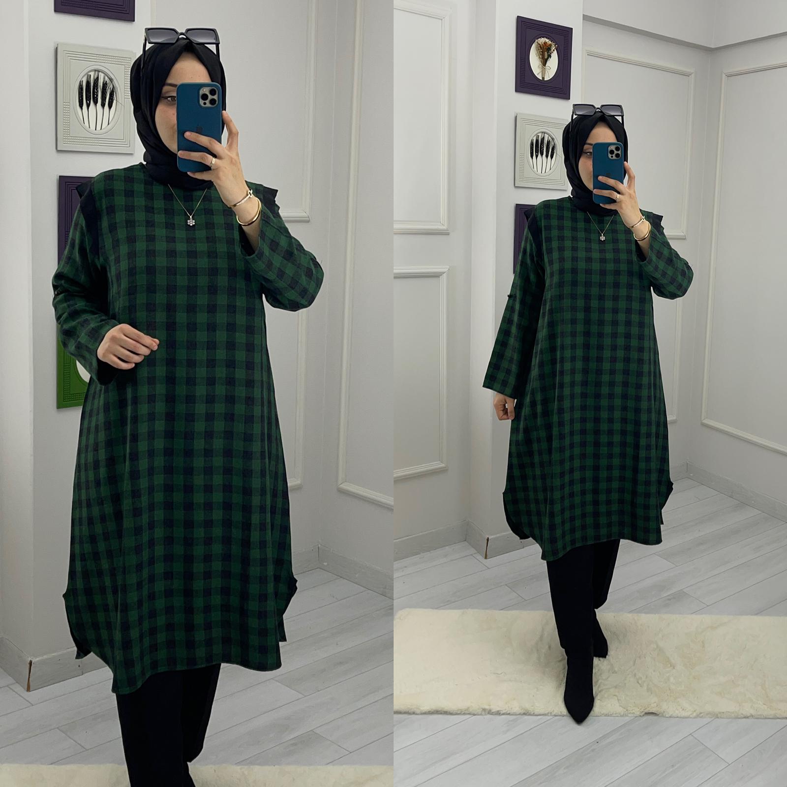 Büyük beden tunik takım - Görsel 13