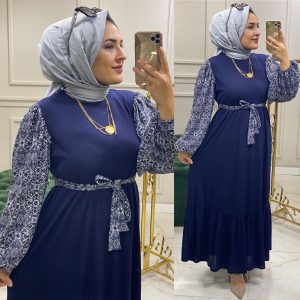 Gelincik elbise büyük beden