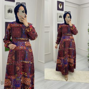 Çisil elbise krep kumaş
