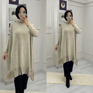 Triko tunik krep pantalon takım