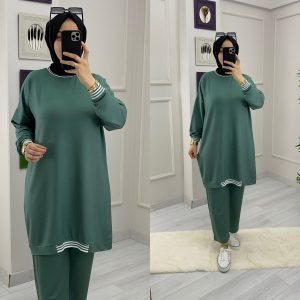 Ribanalı büyük beden takım