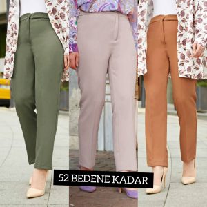 Büyük beden likralı pantolon