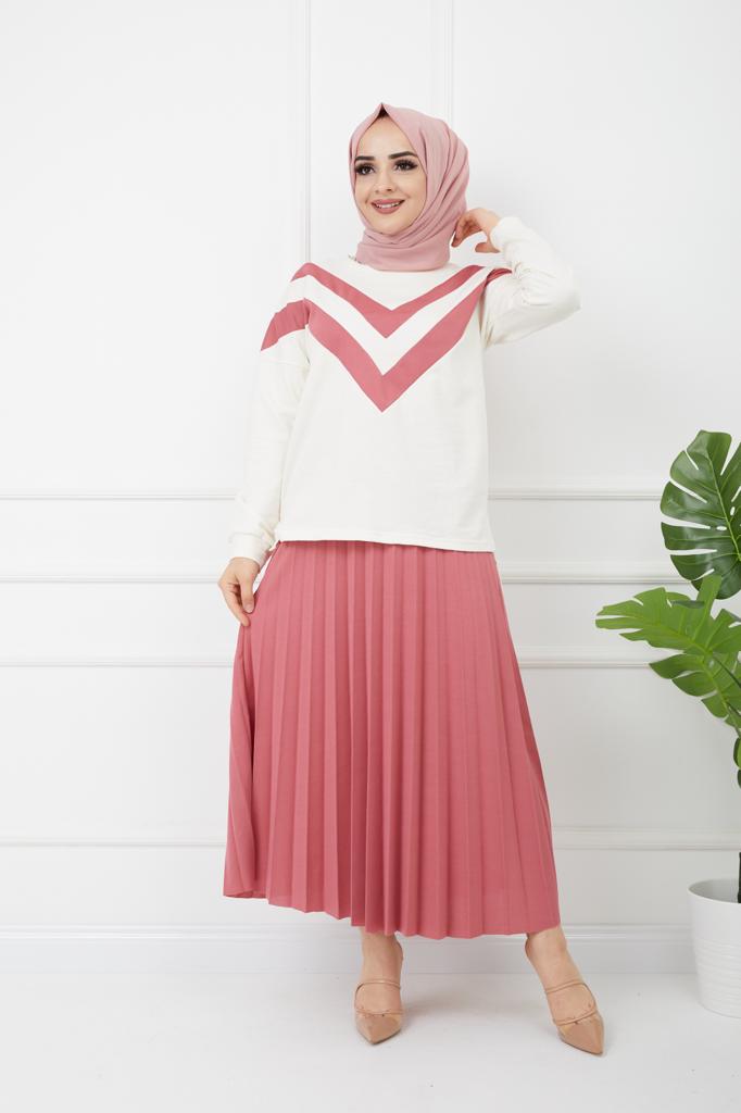 Etek bluz takım - Görsel 9