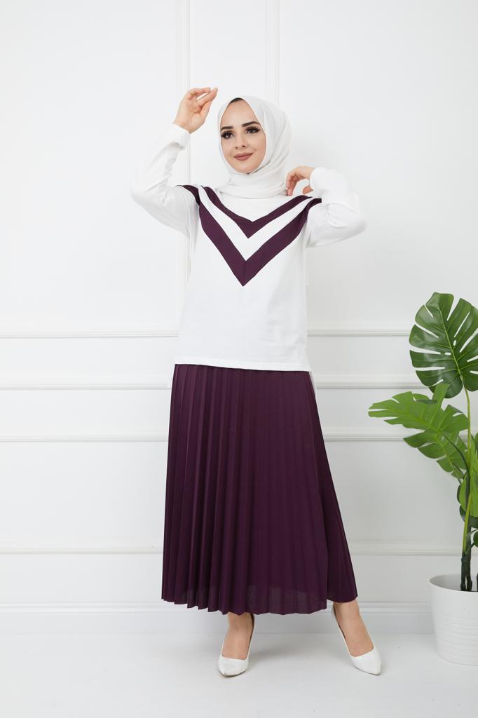 Etek bluz takım - Görsel 3