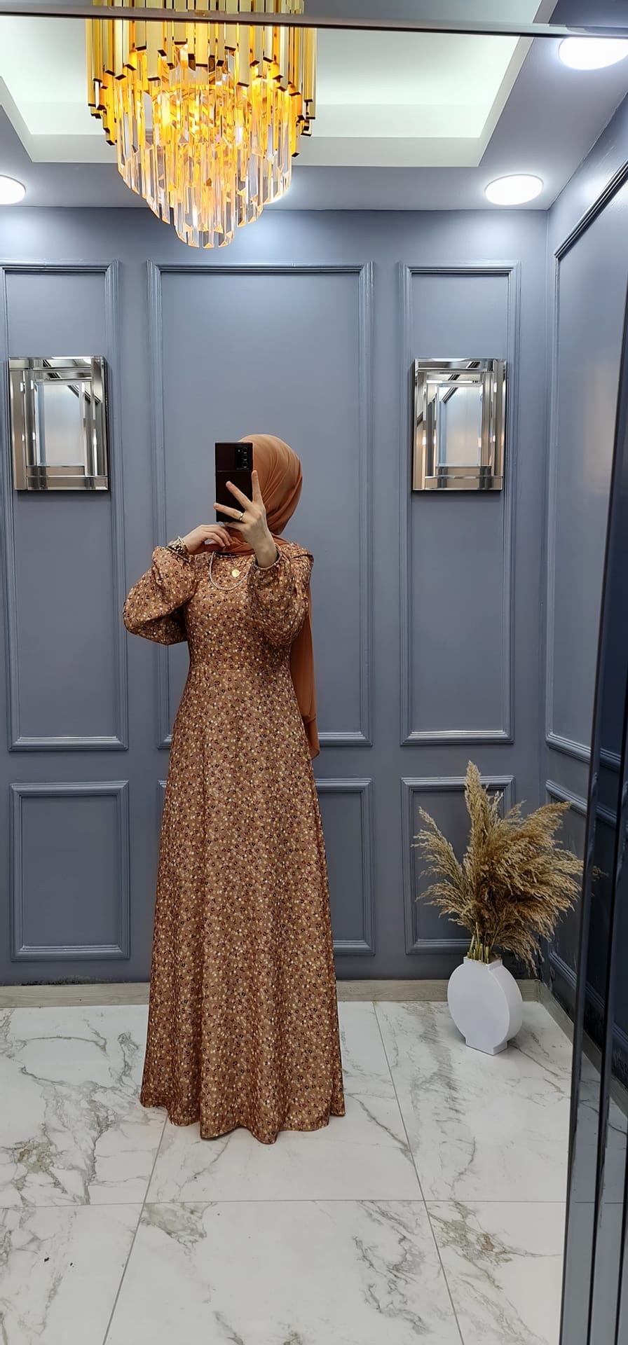 Büyük beden elbise zara kumaş - Görsel 3