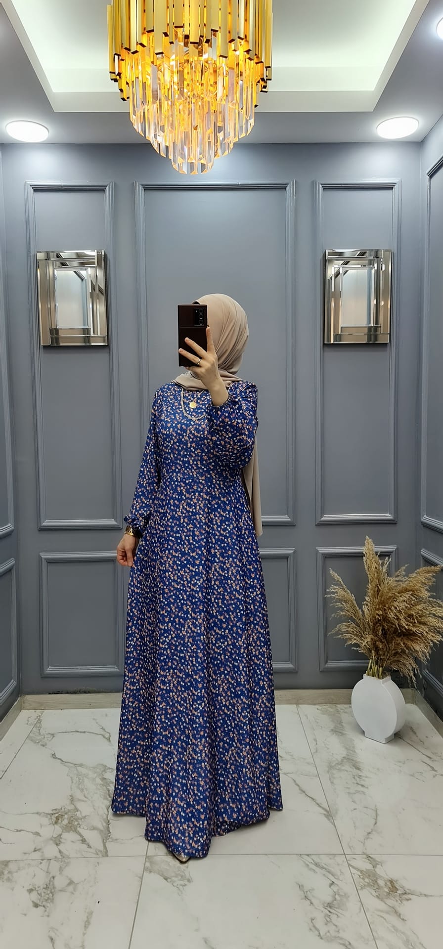 Büyük beden elbise zara kumaş - Görsel 4