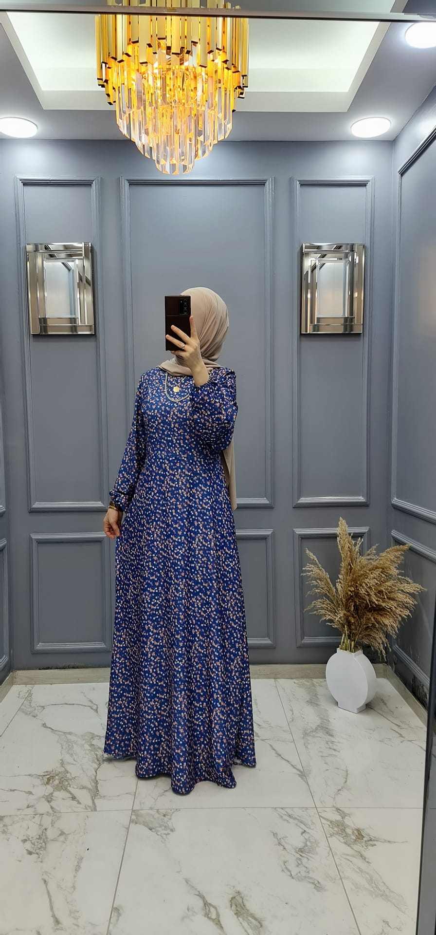 Büyük beden elbise zara kumaş - Görsel 2