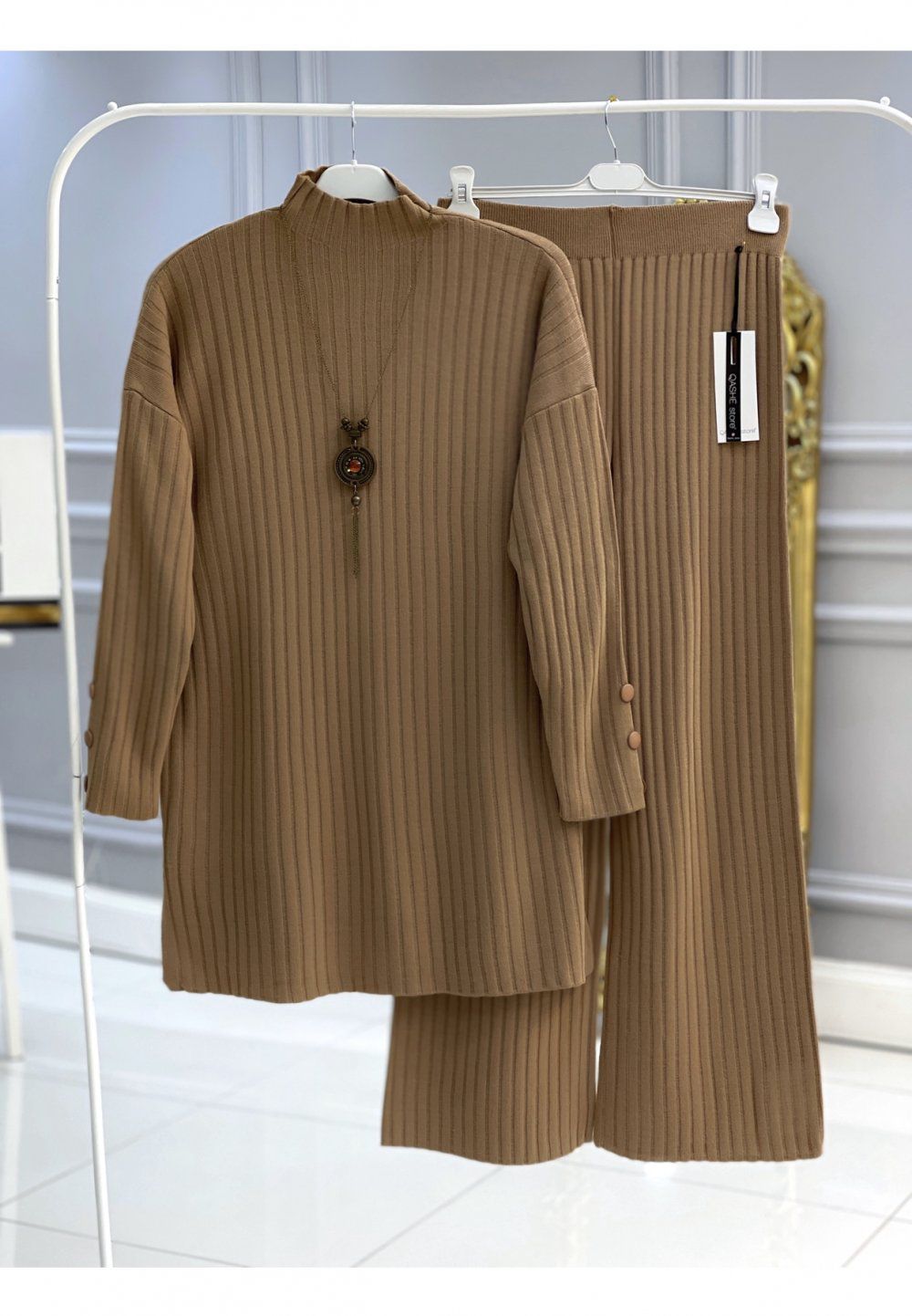 Triko tunik pantolon takım