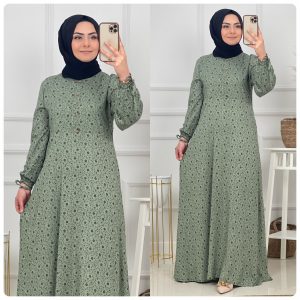 Yumuşacık viskon kumaş elbise