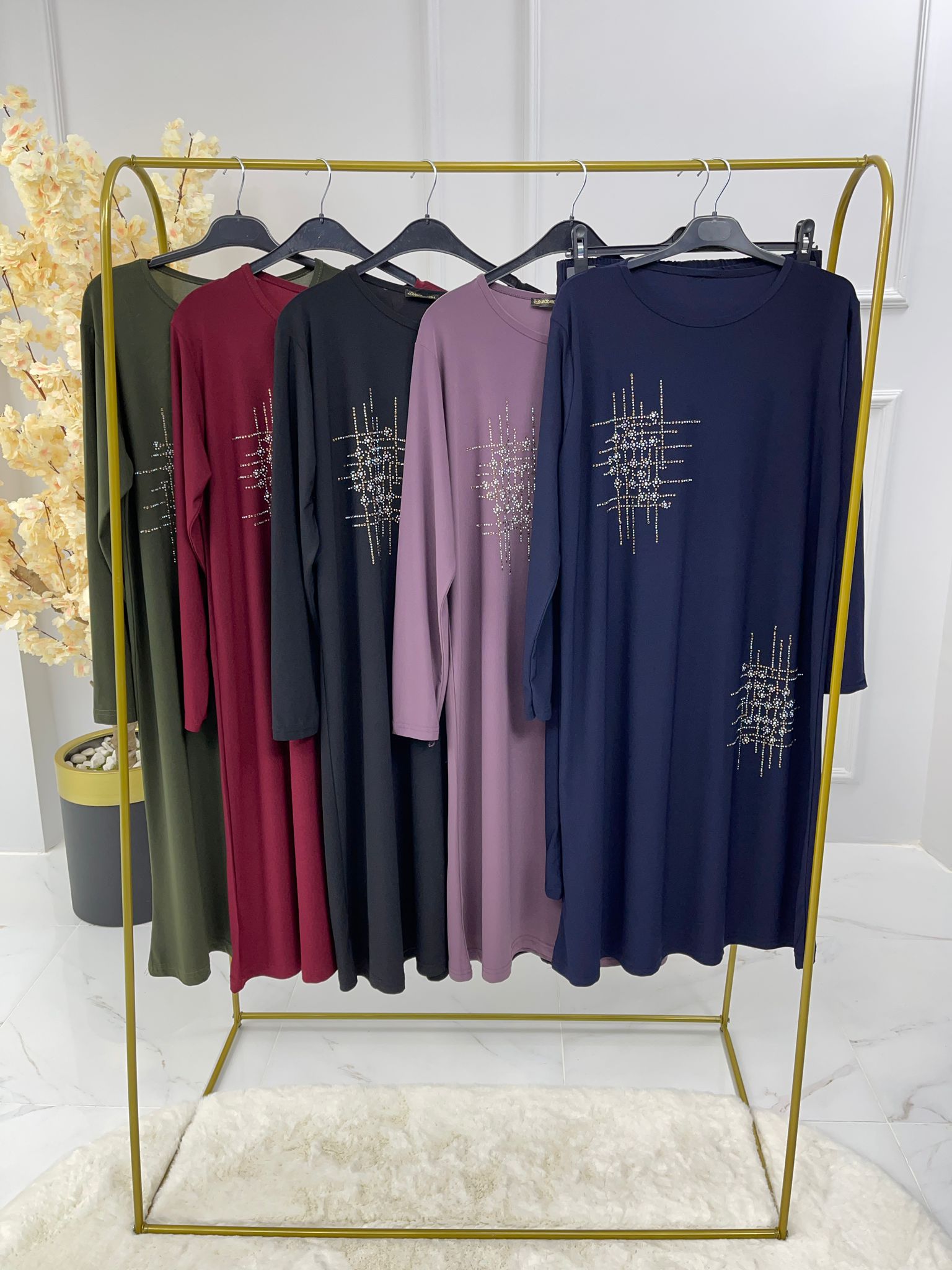 Sandy kumaş tunik takım - Görsel 2
