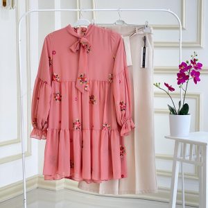 Fulor tedaylı 1.sınıf işlemeli tunik