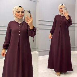 A pile elbise büyük beden