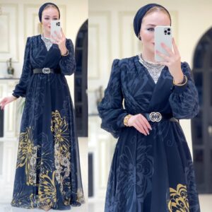 Şifon kumaş elbise