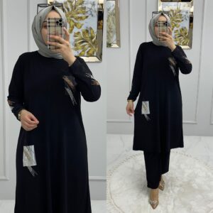 Sanyd kumaş tunik takım