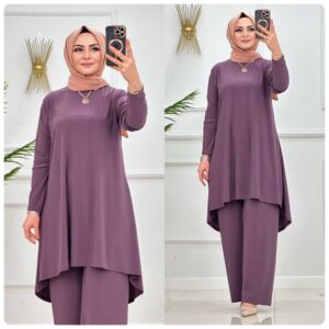 Şura tunik takım sandy kumaş