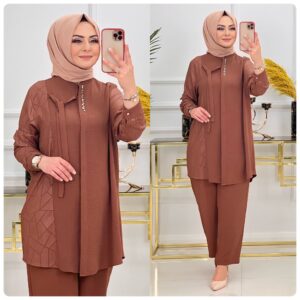 Ayrobin tunik pantolon takım