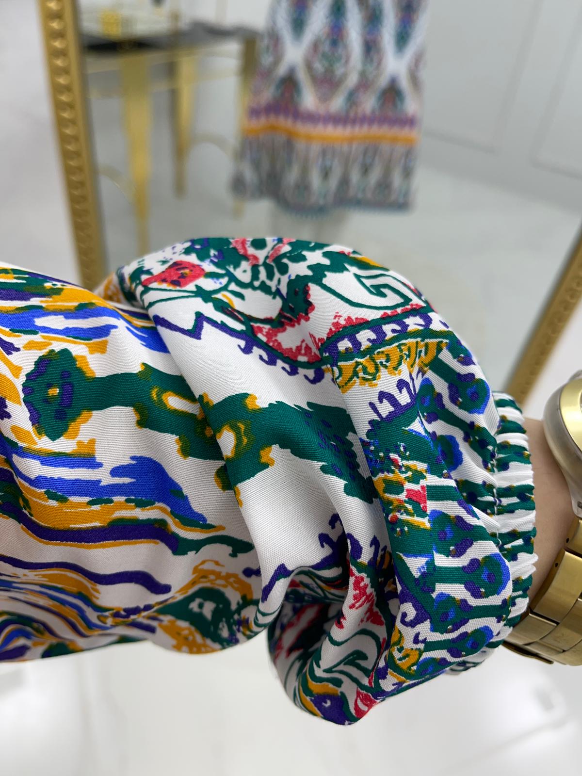 Tunik pantolon takım - Görsel 5