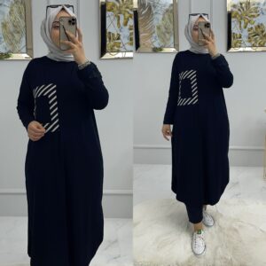 Pamuklu penye kumaş tunik