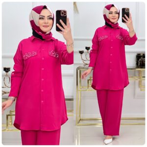 Ayrobin tunik pantolon takım