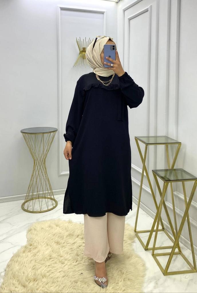 Zühre tunik pantolon takım - Görsel 8