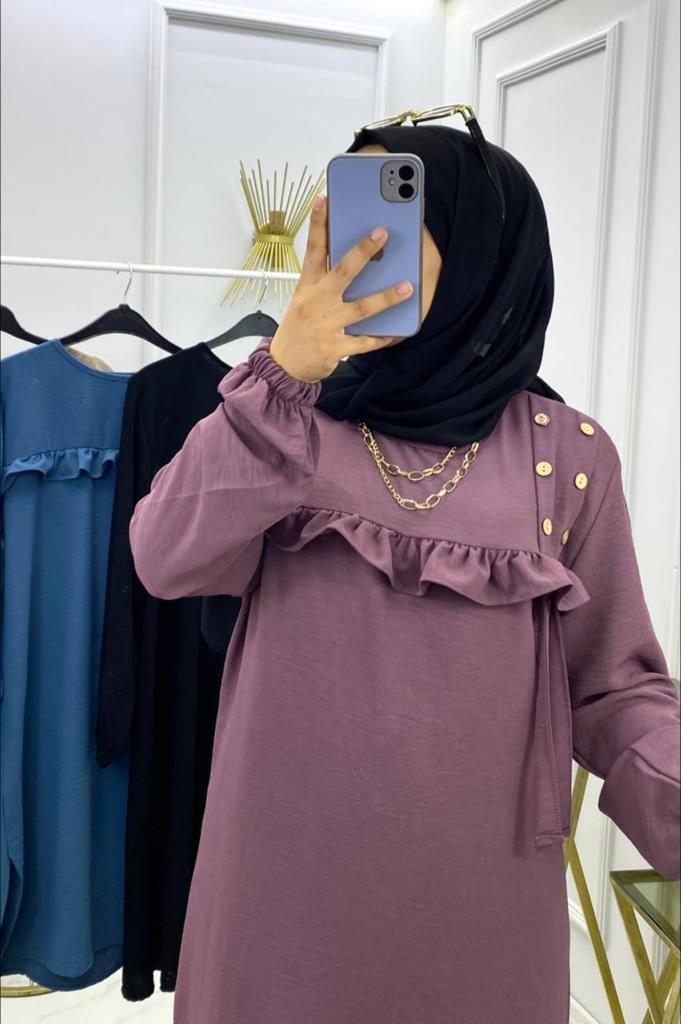 Zühre tunik pantolon takım - Görsel 9