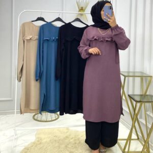 Zühre tunik pantolon takım