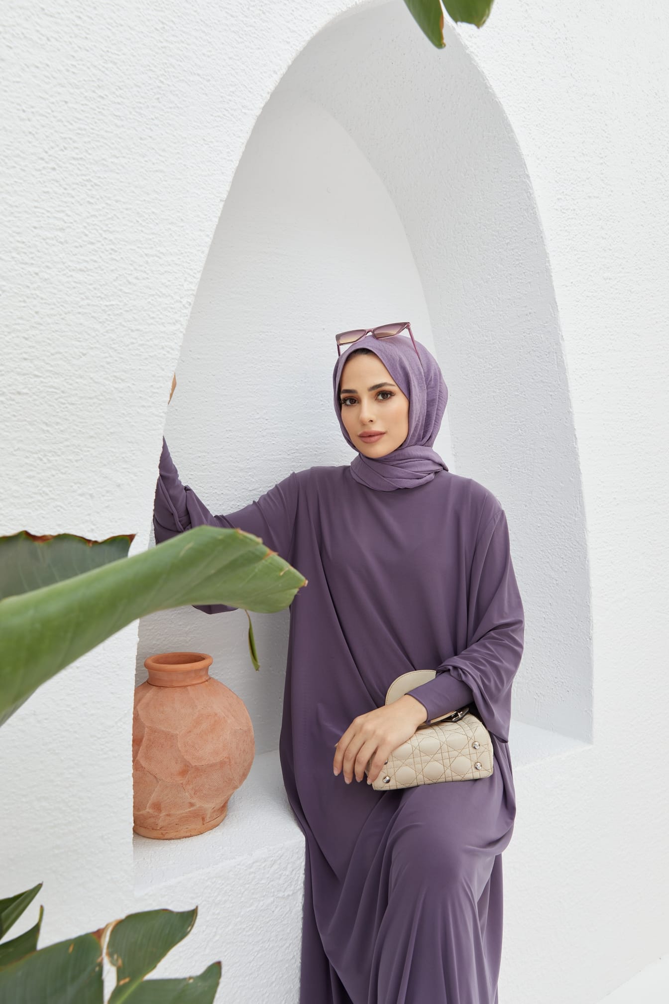 Sandy kumaş elbise - Görsel 3