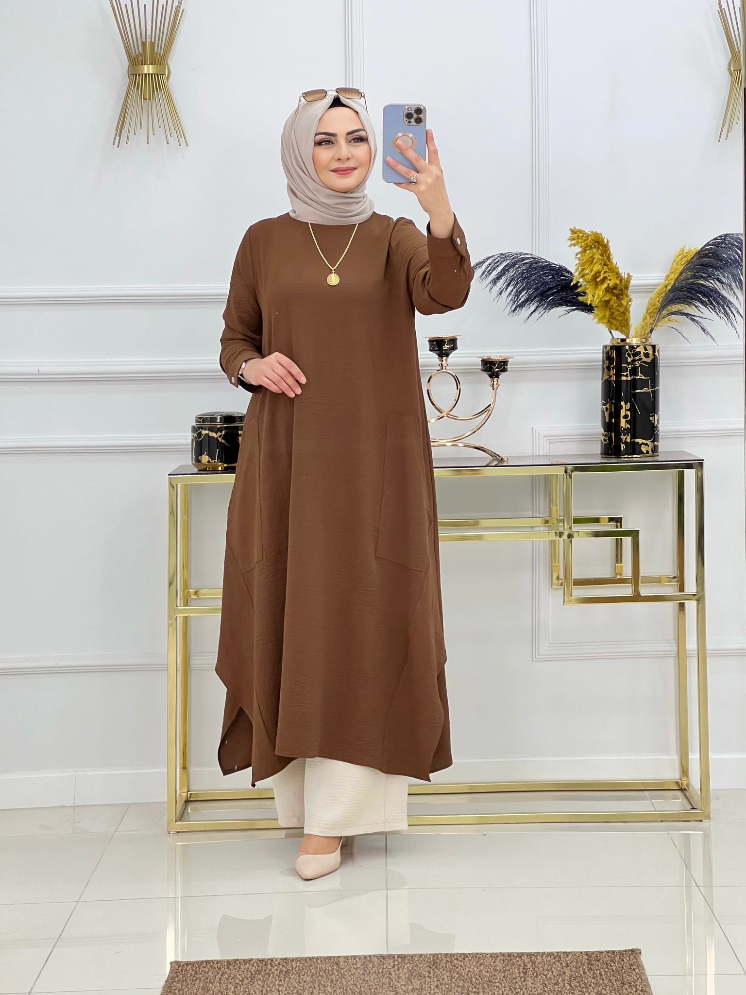 Deniz tunik ayrobin kumaş - Görsel 9