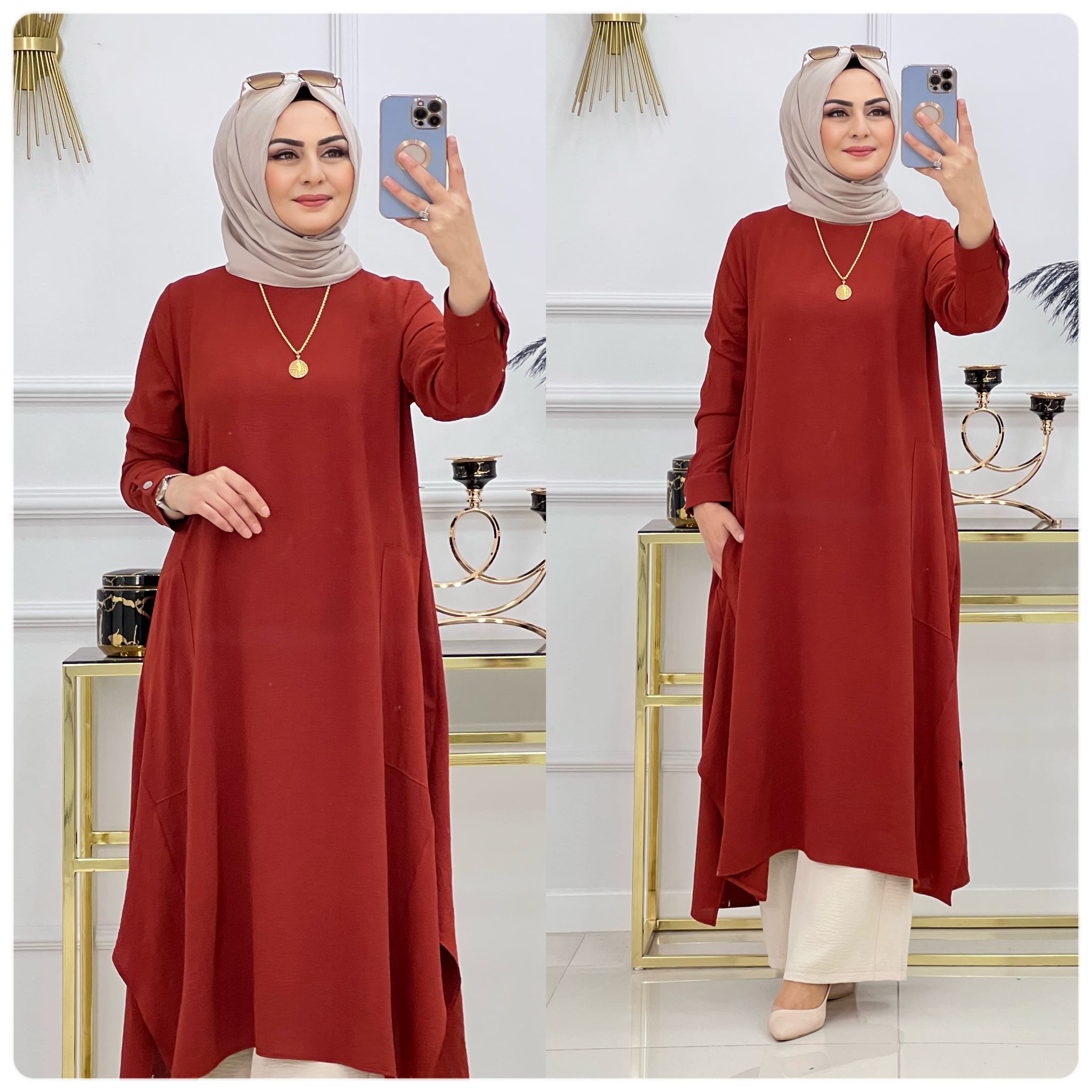 Deniz tunik ayrobin kumaş - Görsel 7