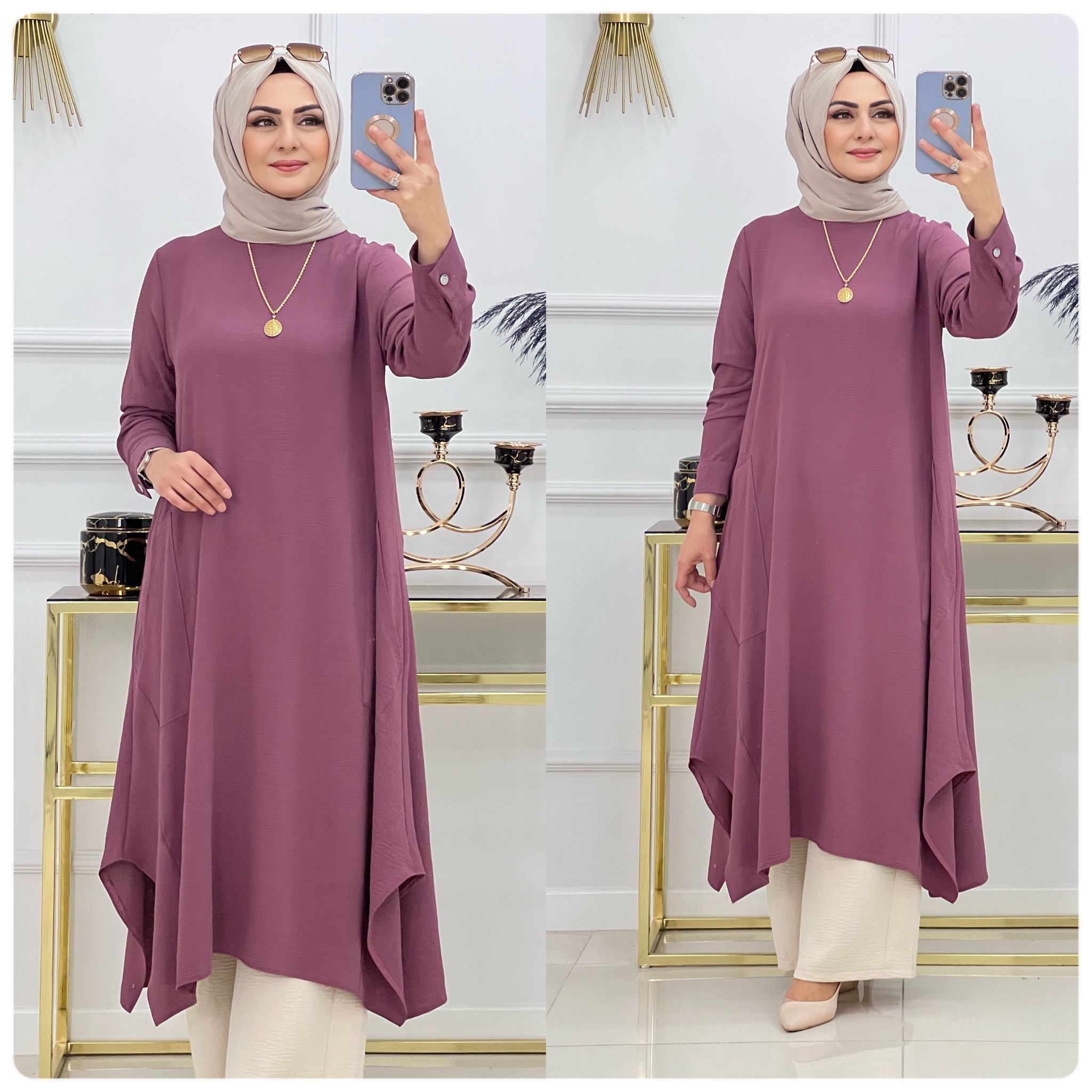 Deniz tunik ayrobin kumaş - Görsel 4