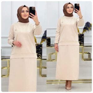 Etek tunik takım büyük beden