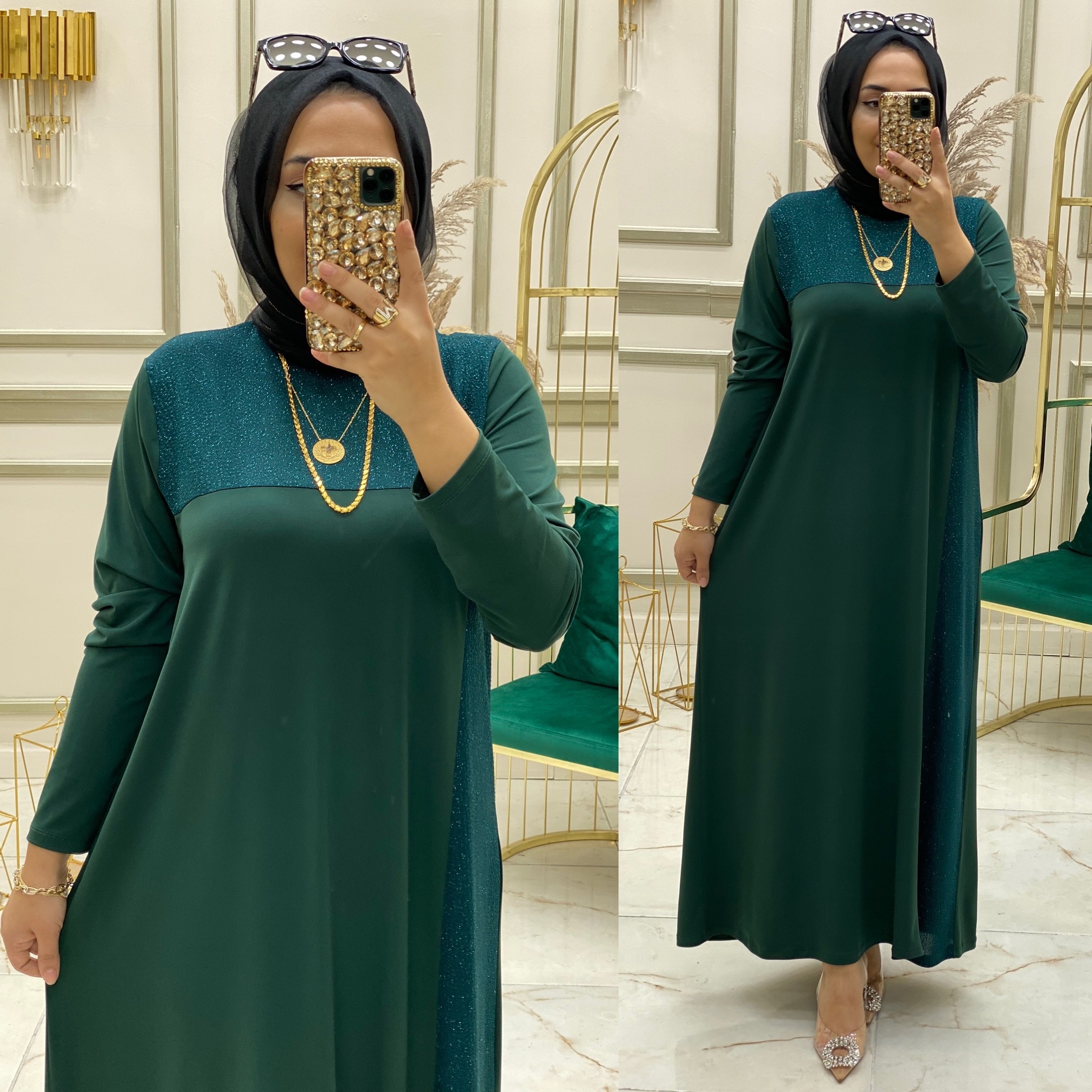 Meryem elbise 1.sınıf tilta kumaş - Görsel 5